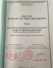 Báo cáo đánh giá tác động môi trường đã chỉnh sửa