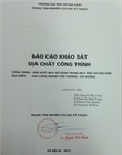 Geo-technical survey report