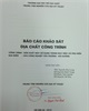 01 - Geo-technical survey report